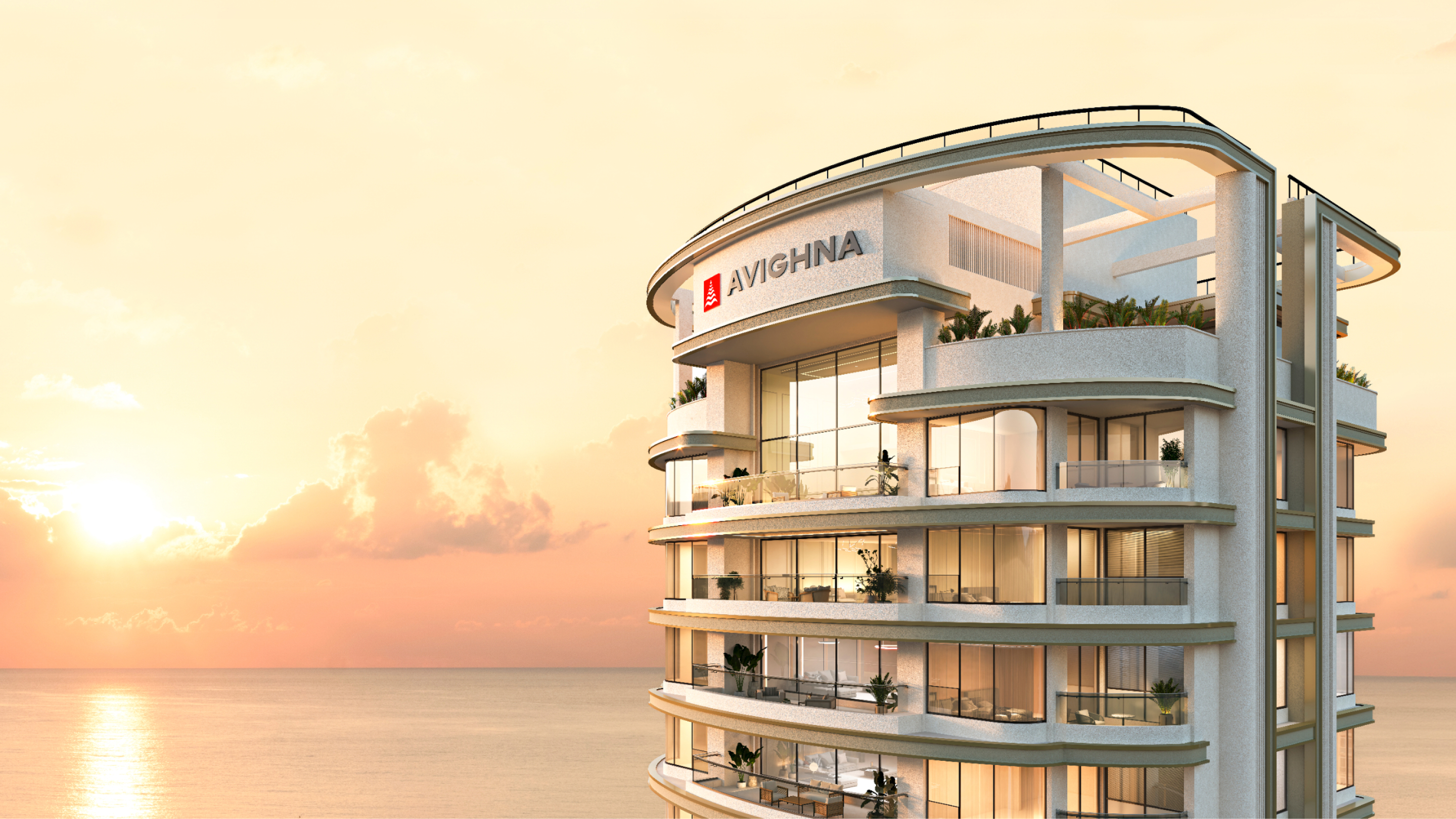 Nishika Elysium Sunset Crown Building Exterior